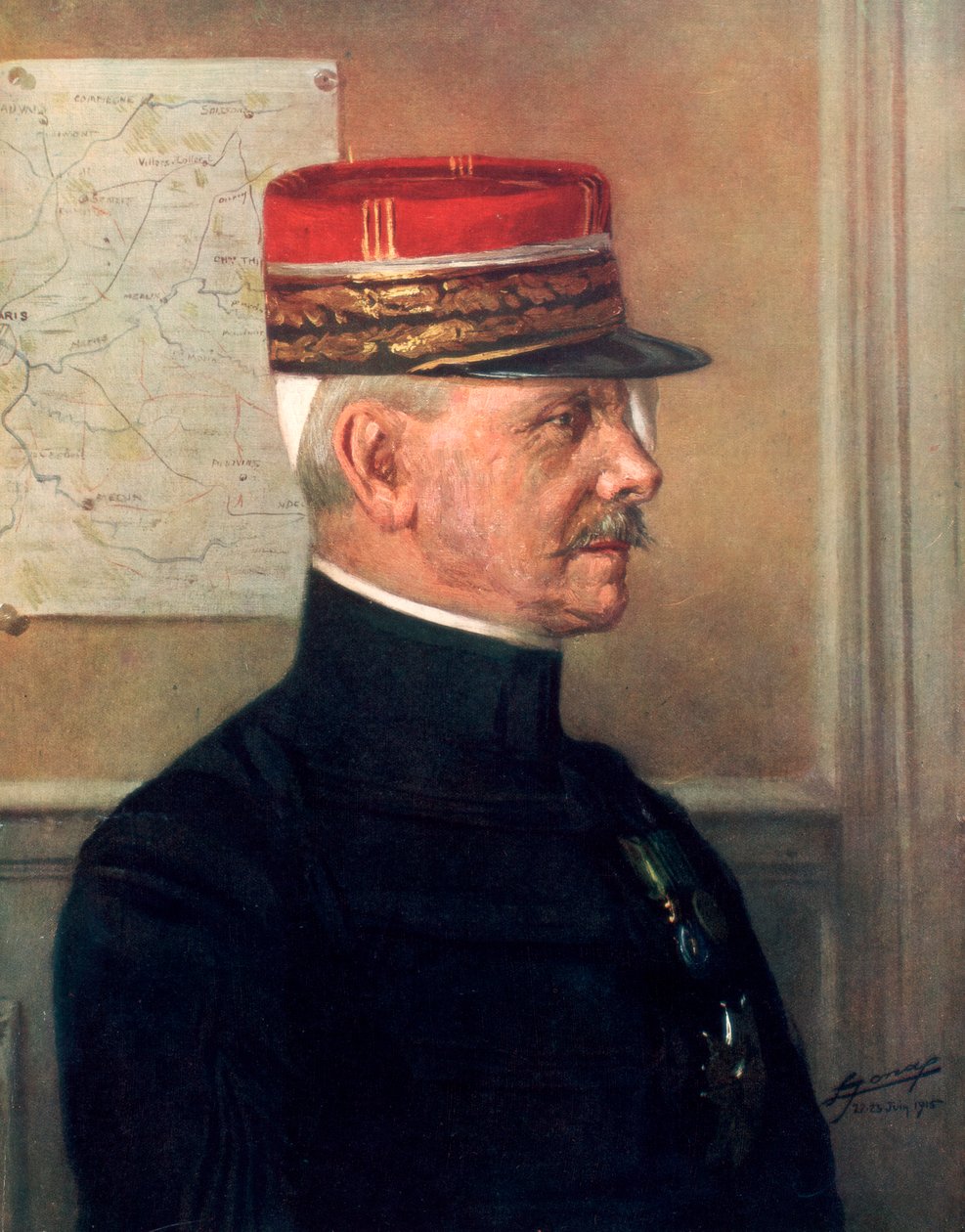 Michel-Joseph Maunoury, Ranskan ensimmäisen maailmansodan kenraali, 1926 tekijältä Unbekannt