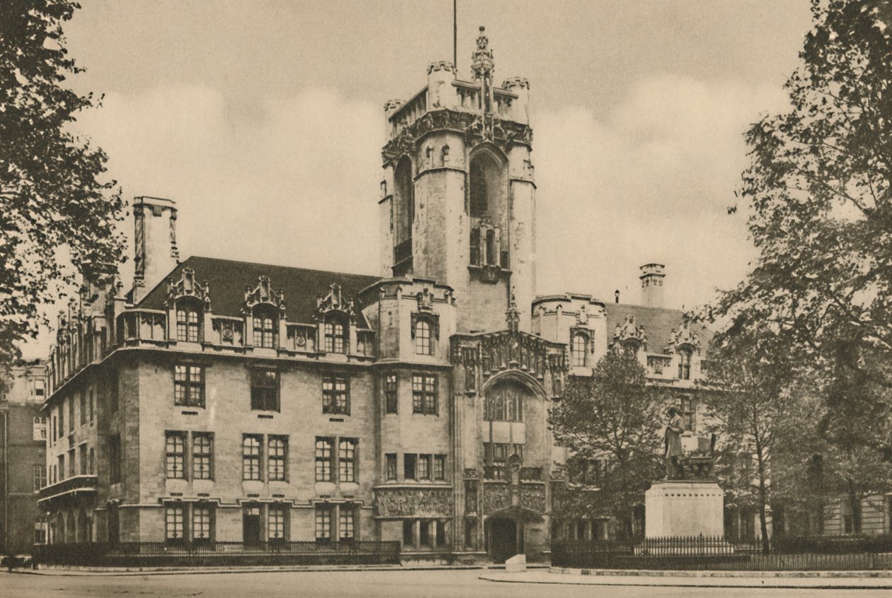 Middlesex Guildhall Westminsterin muinaisen pyhäkön paikalla, 1935. tekijältä Unbekannt
