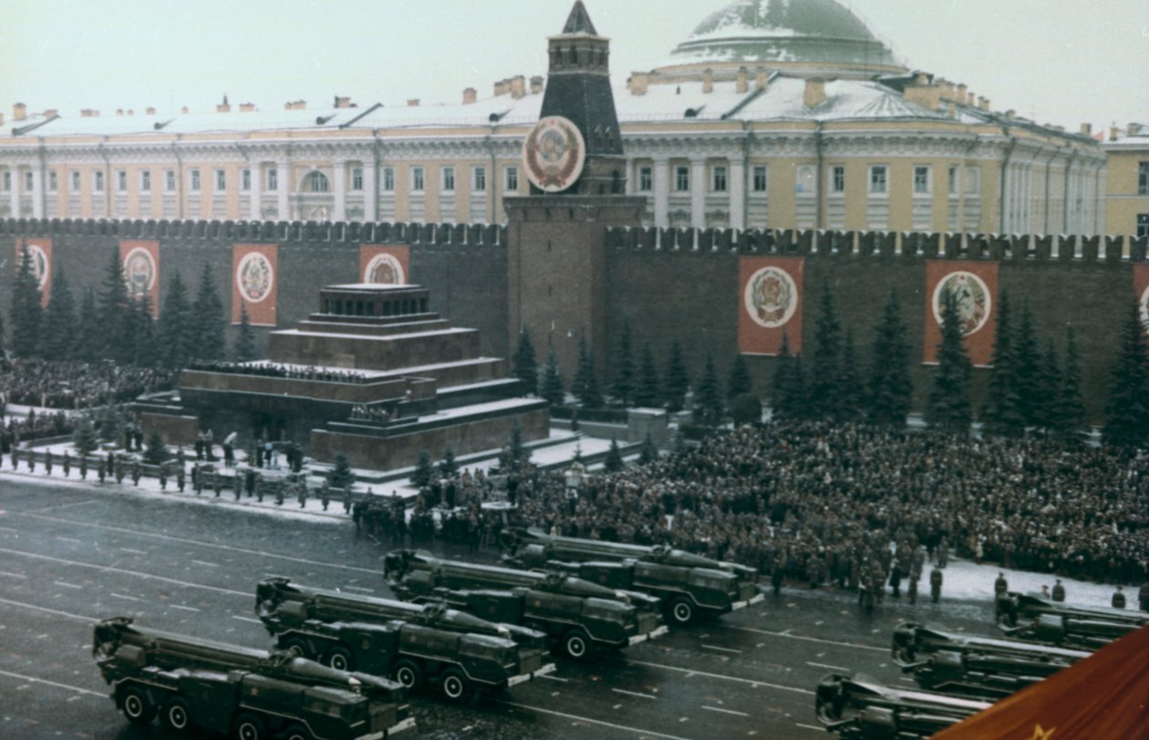 Sotilaallinen katsaus, Punainen tori, Moskova, 1971 tekijältä Unbekannt