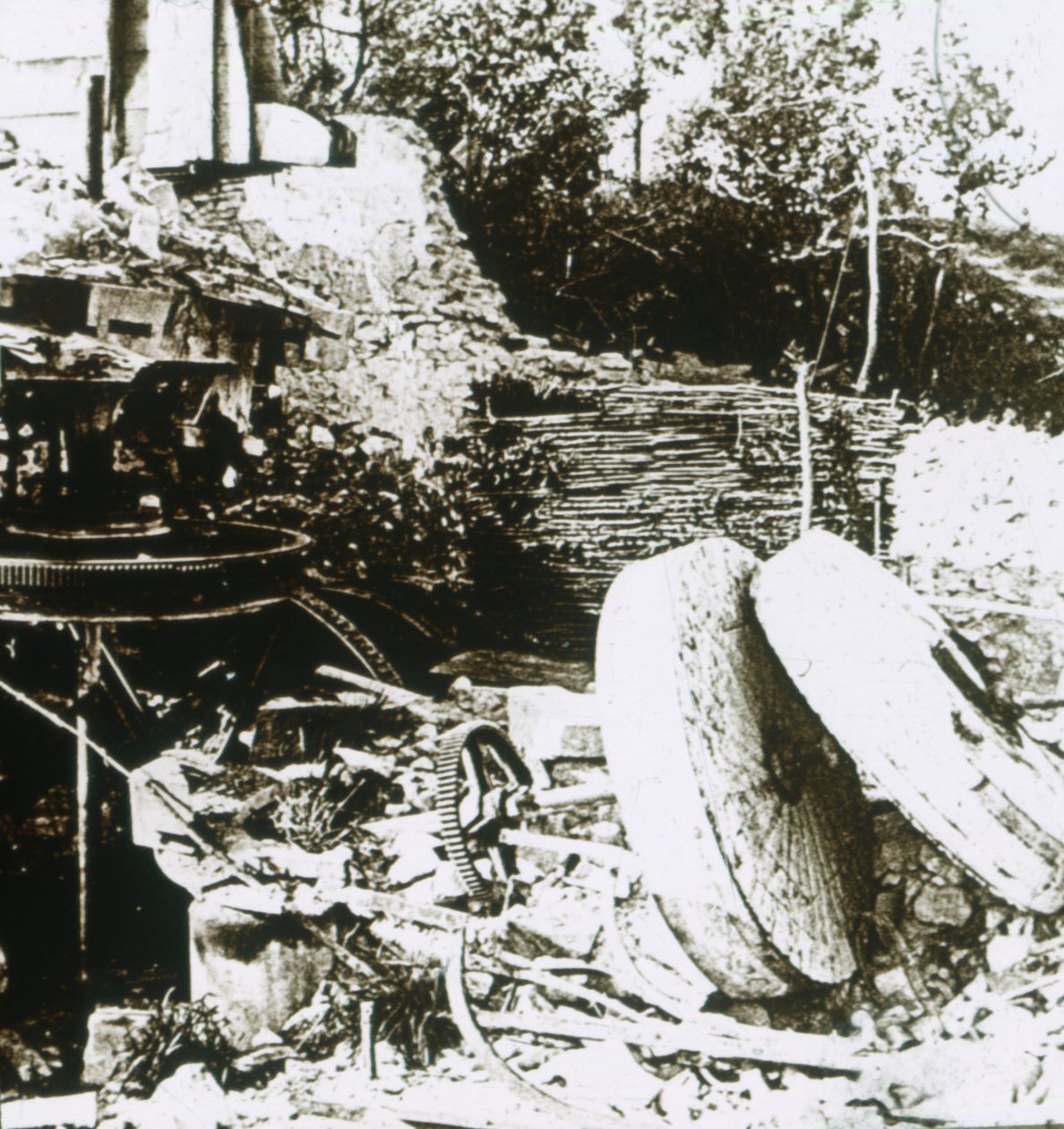 Mylly Woëvressa, Ranskassa, 1914-1918 tekijältä Unbekannt