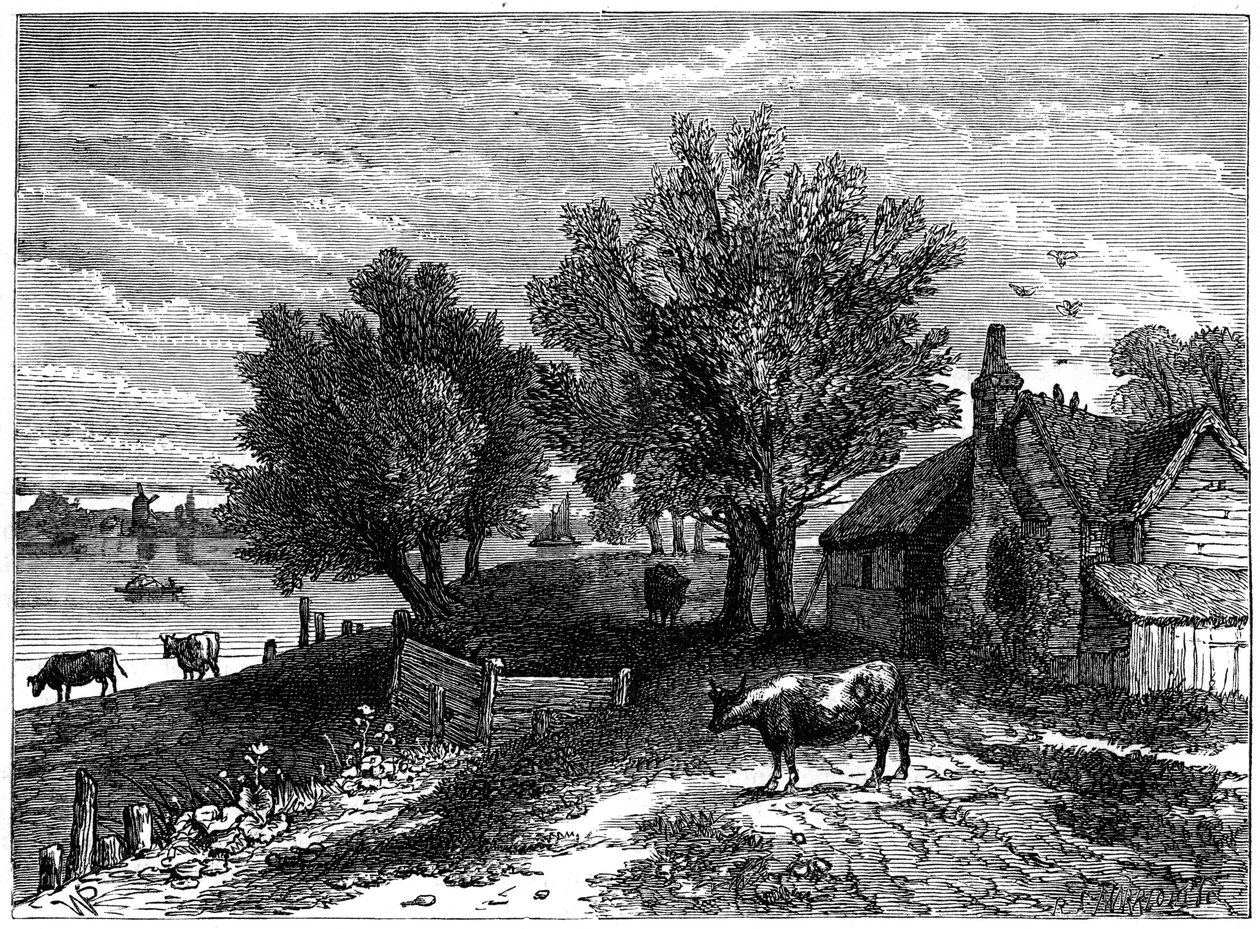 Millbank, Lontoo, c1800 1891 tekijältä Unbekannt