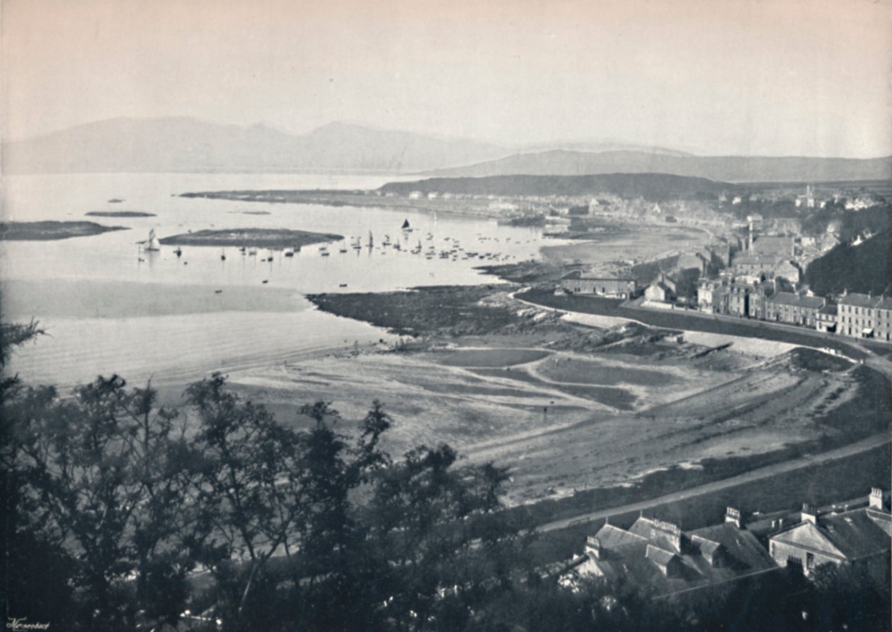 Millport - idästä, 1895 tekijältä Unbekannt
