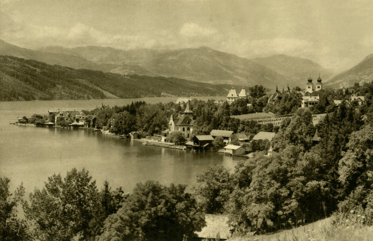 Millstatt am See, Kärnten, Itävalta, 1935. tekijältä Unbekannt