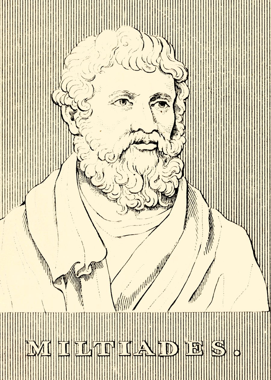 Miltiades, n. 550-489 eKr., 1830 tekijältä Unbekannt