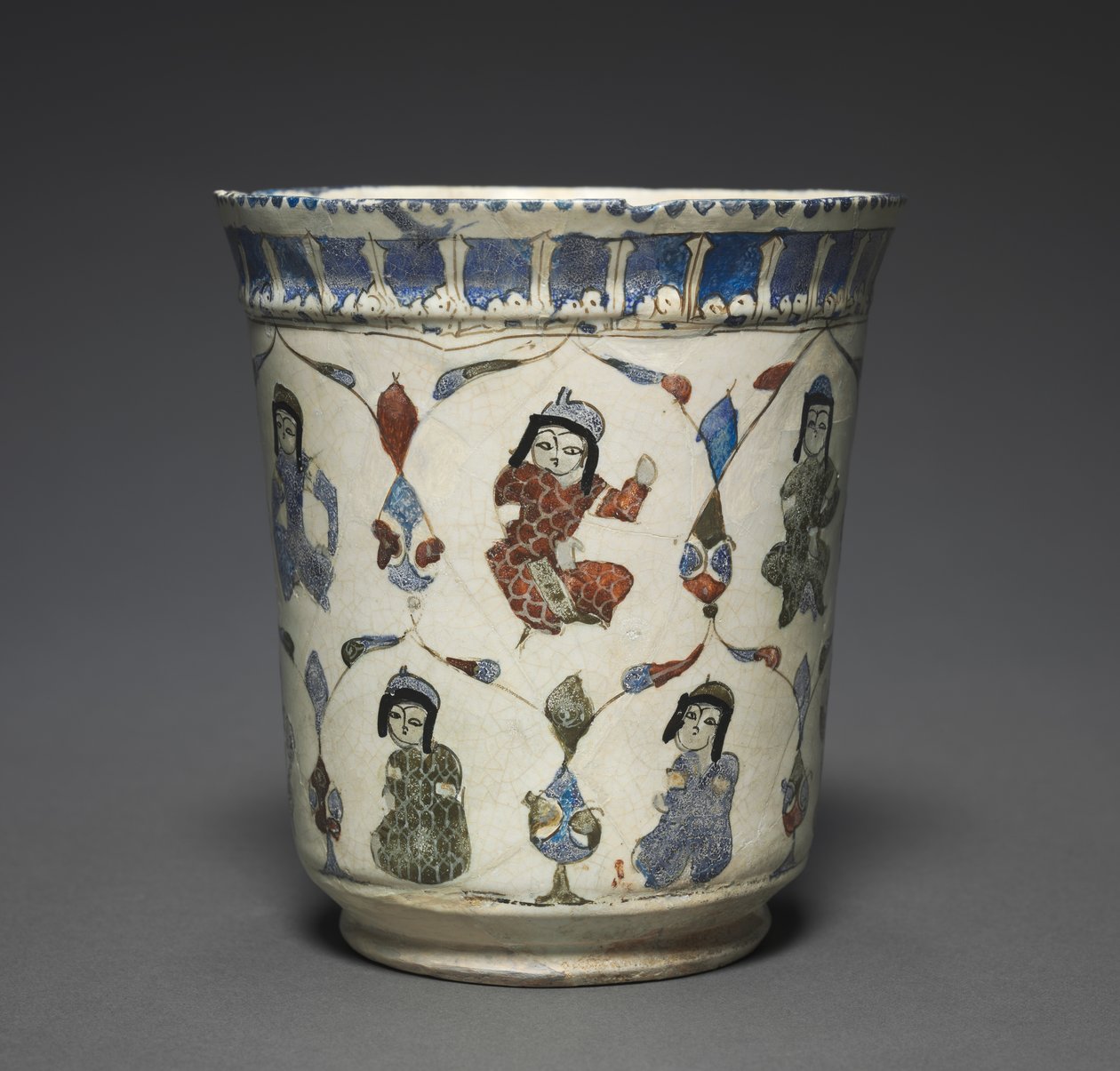 Minai Beaker istuvien prinssien kanssa, 1180-1220. tekijältä Unbekannt