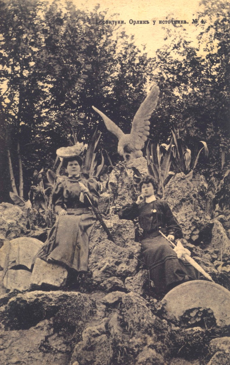 Kivennäisvesilähde, Yessentuki, Venäjä, 1900-luku. tekijältä Unbekannt