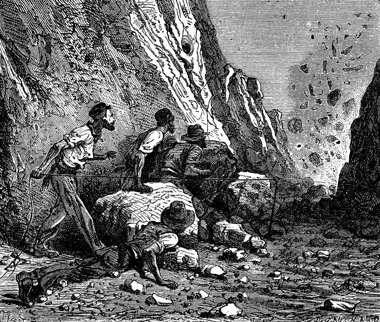 Kaivostyöt, 1879. tekijältä Unbekannt