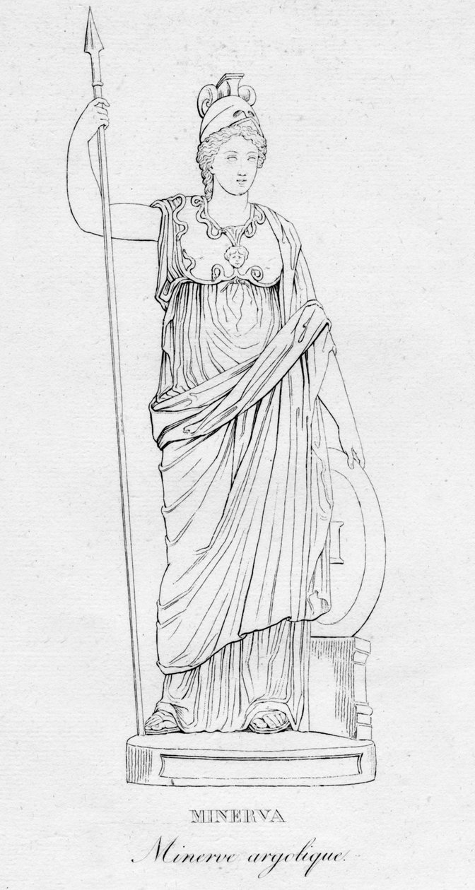 Minerva Argolic Minerva, c1850 tekijältä Unbekannt
