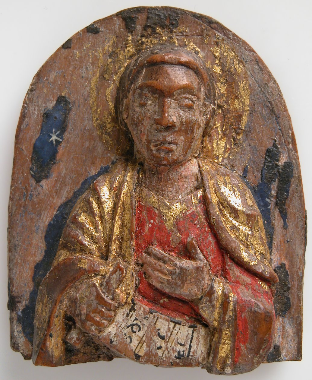 Heprean profeetta Danielin pienoisreliefi kirjakääröllä, saksa, 1200-1225. tekijältä Unbekannt