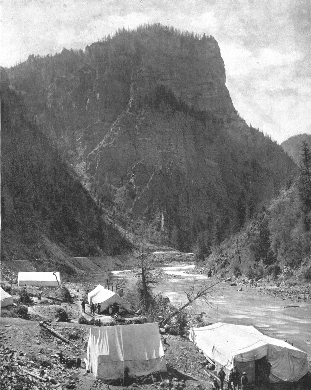 Mining Camp, Nevada, USA, c1900. tekijältä Unbekannt