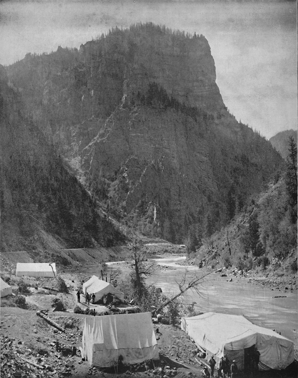 Mining Camp, Nevada, 1897. tekijältä Unbekannt
