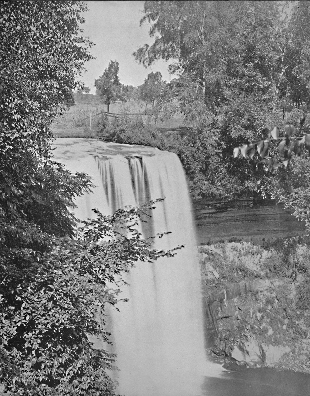 Minnehaha Falls, Minn., 1897. tekijältä Unbekannt