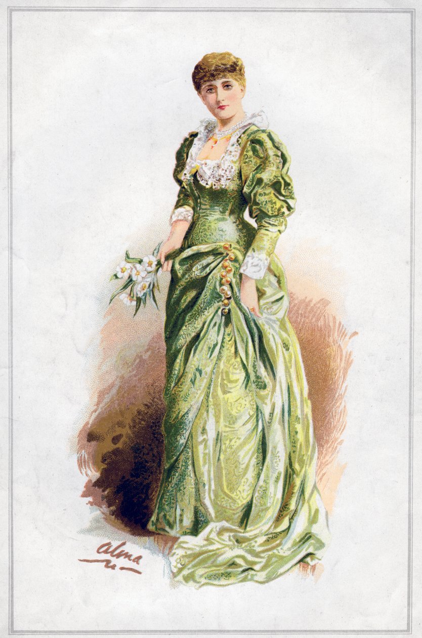 Miss Fortescue, 1883 tekijältä Unbekannt