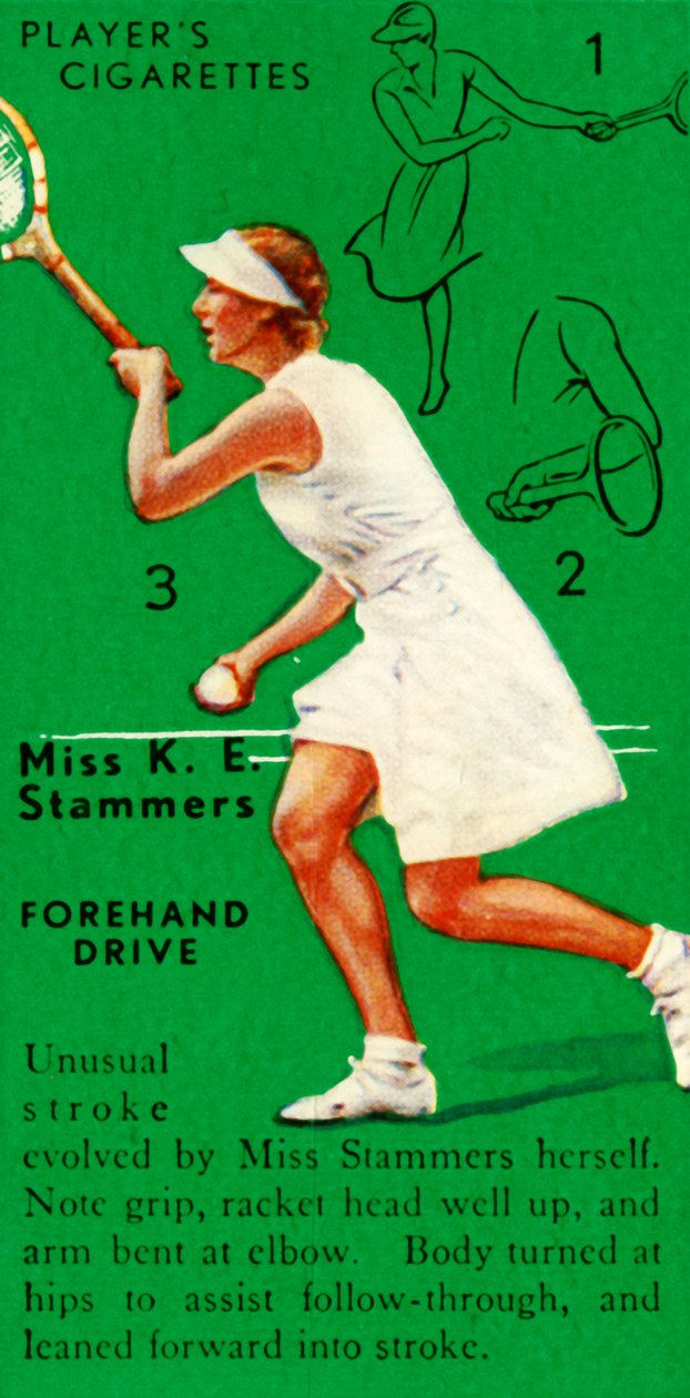 Neiti K. E. Stammers - Forehand Drive, c1935. tekijältä Unbekannt