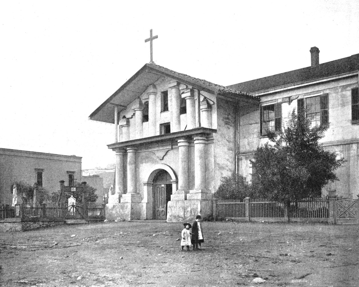 Mission Dolores, San Francisco, Kalifornia, USA, c1900. tekijältä Unbekannt