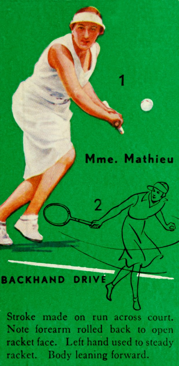 Mme. Mathieu - takakätinen ajo, v1935. tekijältä Unbekannt