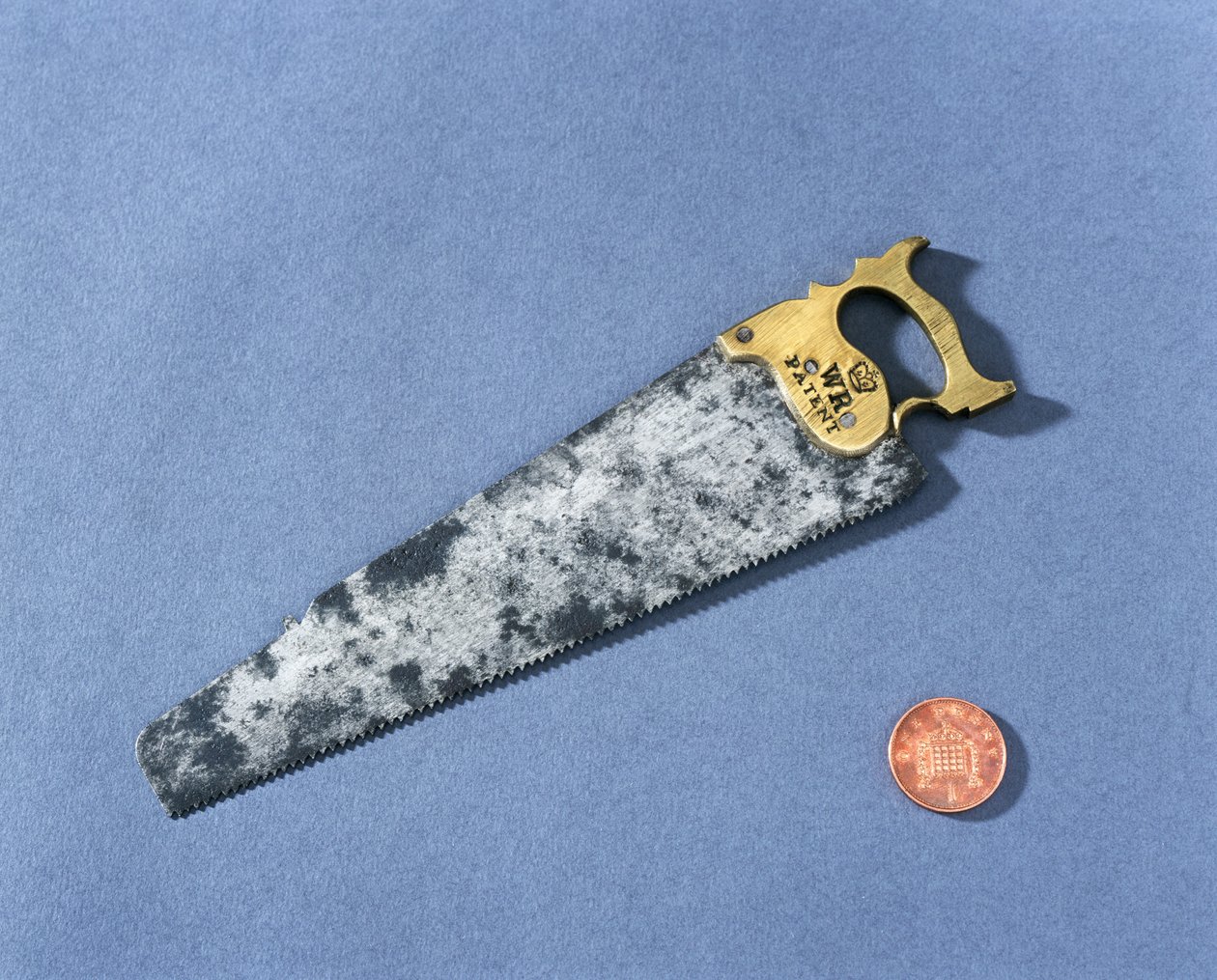 Puusepän käsisahan malli, c1816 tekijältä Unbekannt