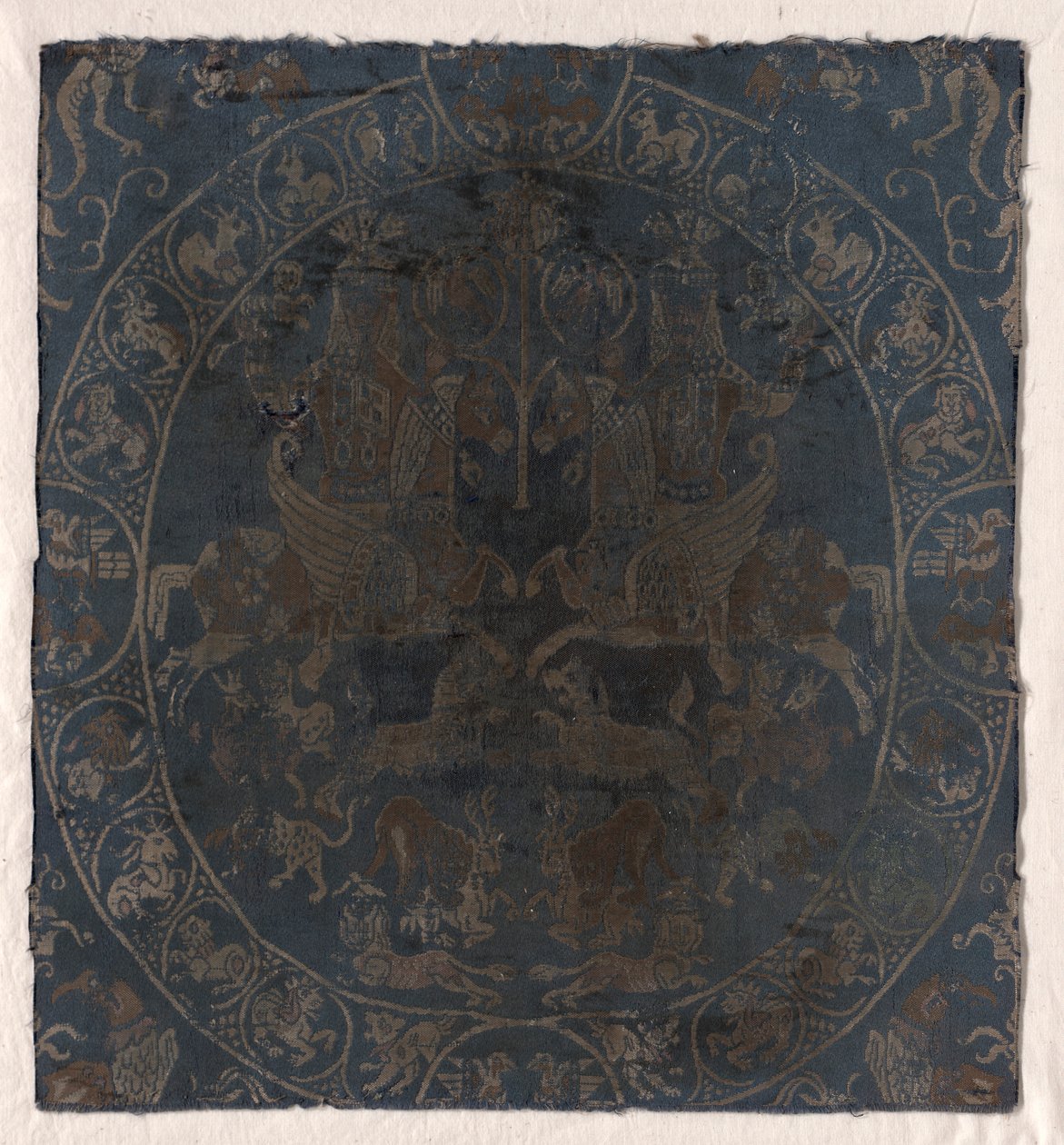 Bahram Gur -silkin moderni kopio Berliinissä, n. 1895 . tekijältä Unbekannt