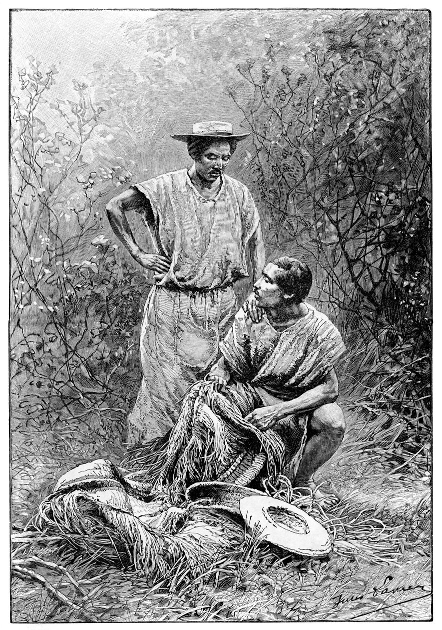 Mojos Indians, Etelä-Amerikka, 1895 tekijältä Unbekannt