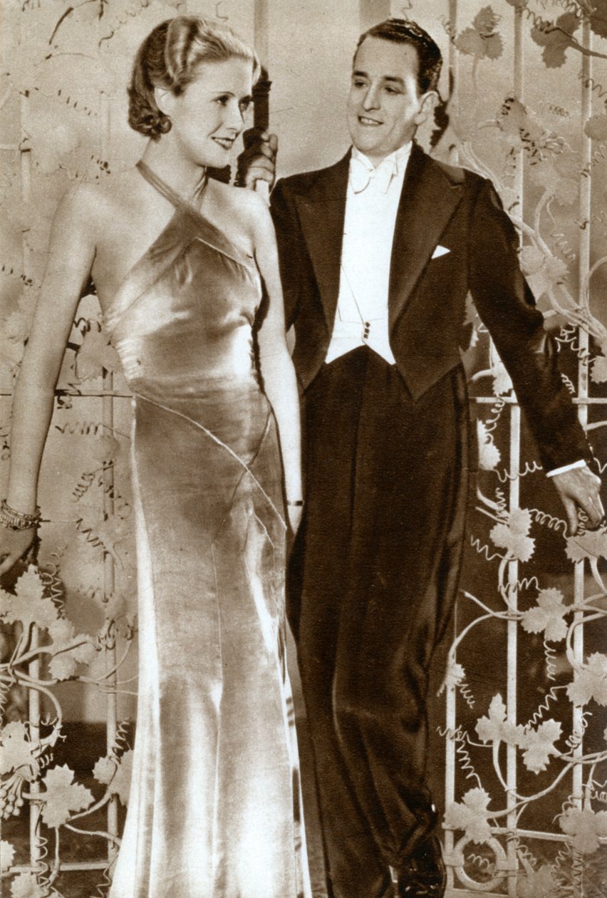 Molly Lamont ja Gene Gerrard, näyttelijät, 1933 tekijältä Unbekannt