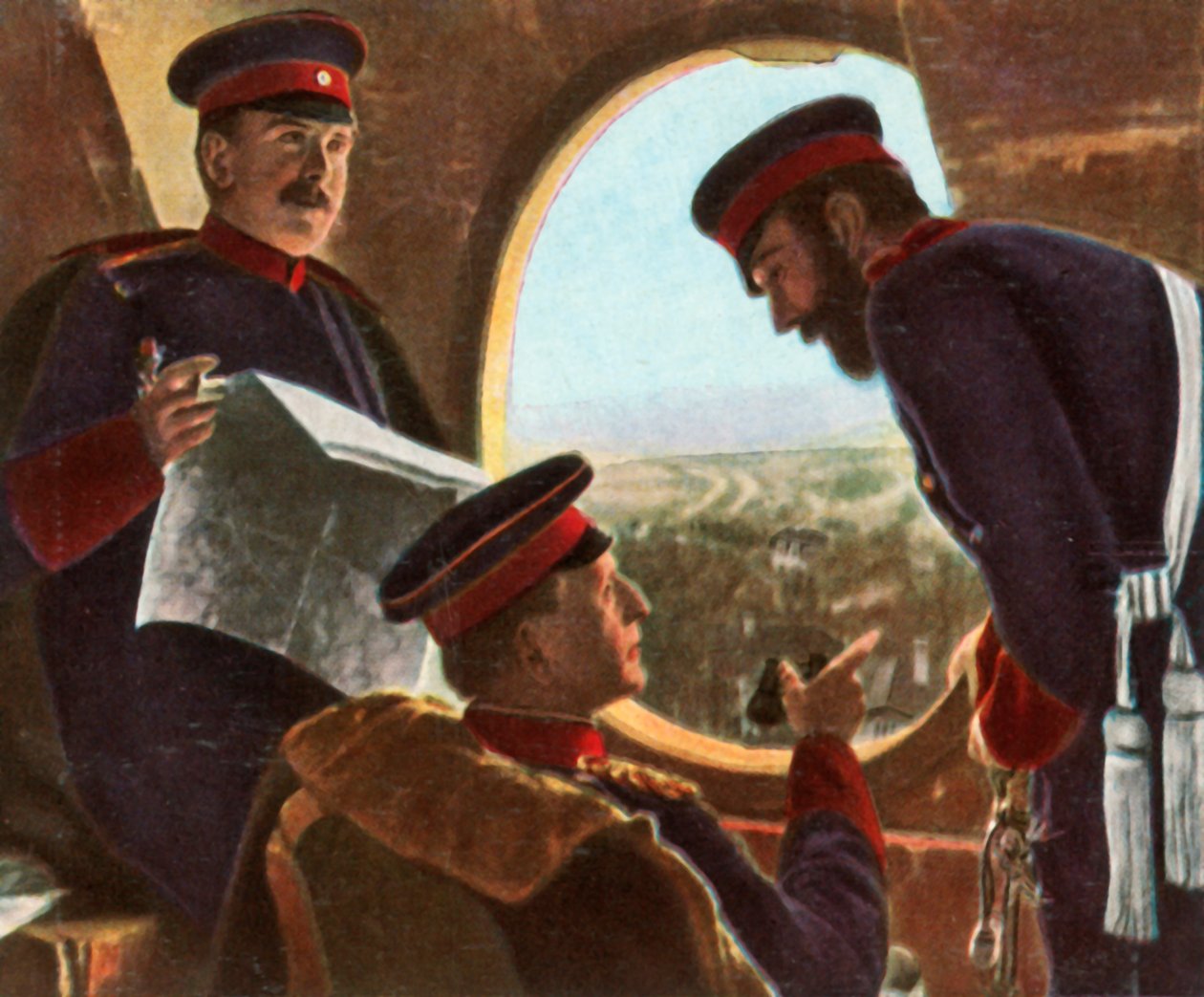 Moltke Pariisissa, syyskuussa 1870, 1936. tekijältä Unbekannt