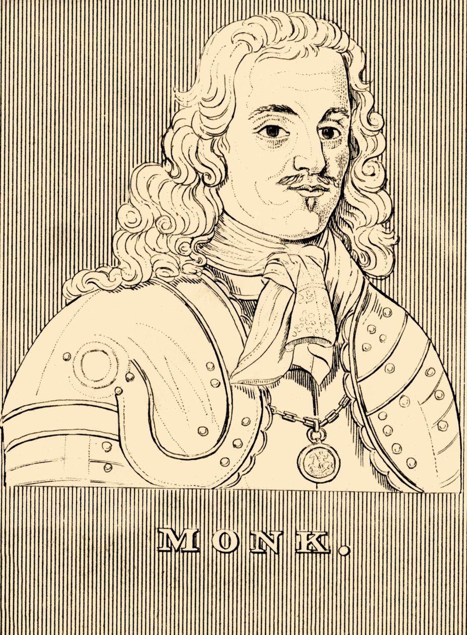 Munkki, 1608-1670, 1830. tekijältä Unbekannt