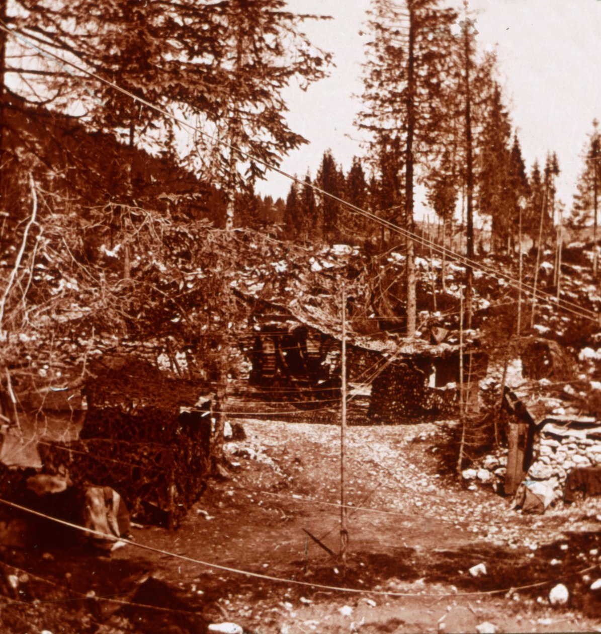 Monte Tomba, Italia, c1914-c1918 tekijältä Unbekannt