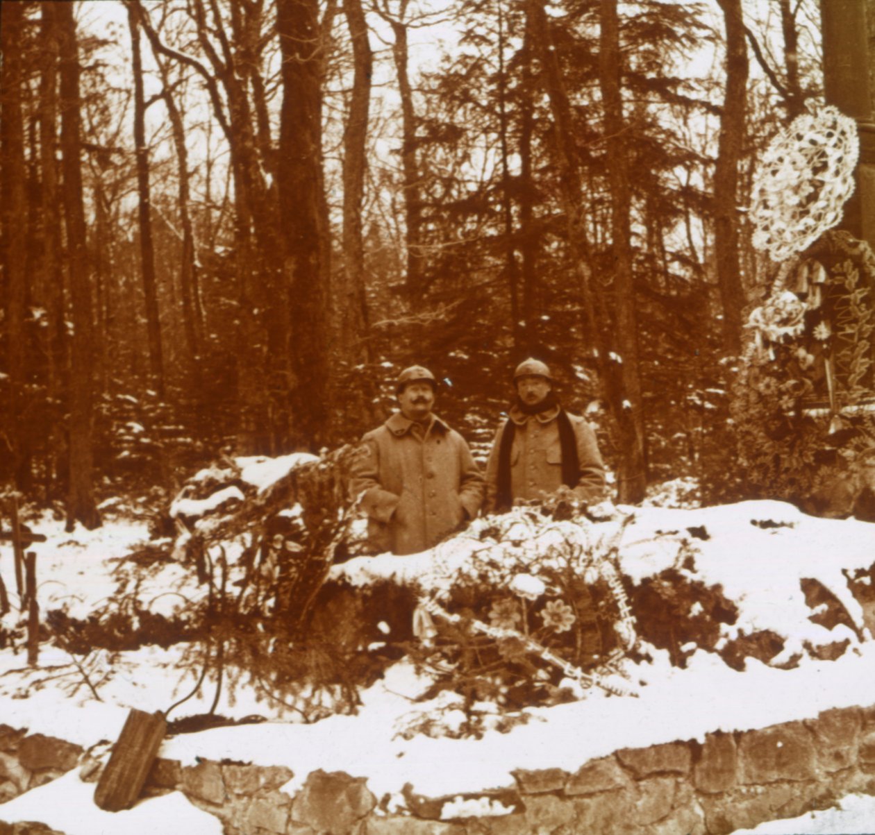 Monument des Chasseurs, Col de la Chipotte, Itä-Ranska, c1914-c1918 tekijältä Unbekannt