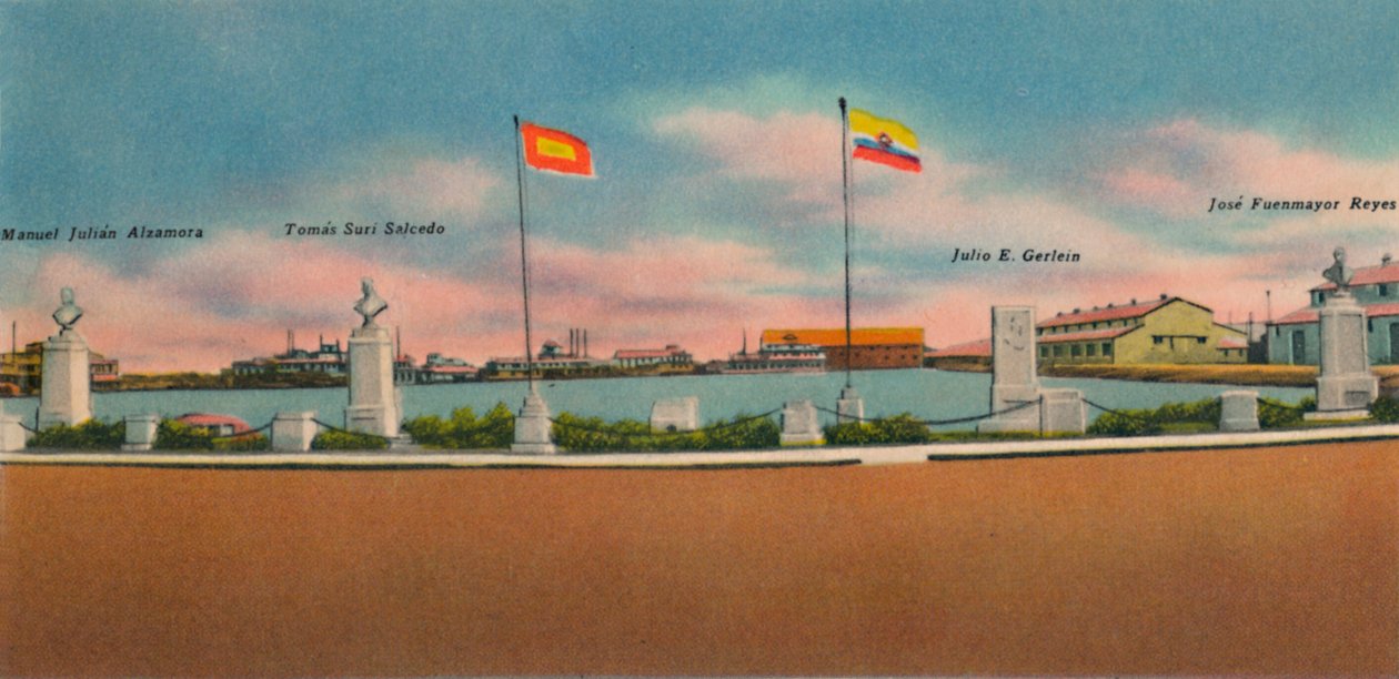 Society for Public Improvements, Bocas de Ceniza, 1940-luvulla pystyttämä muistomerkki tekijältä Unbekannt