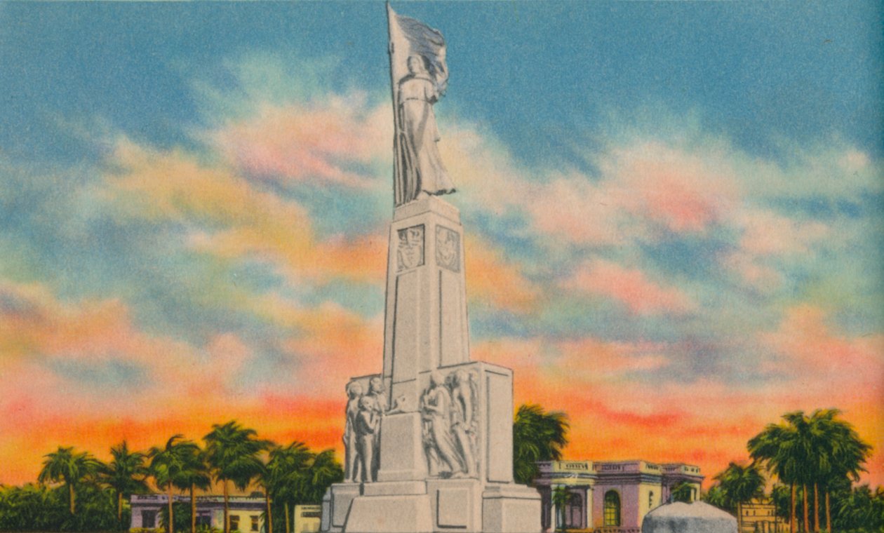 Lippumuistomerkki, Barranquilla, 1940-luku tekijältä Unbekannt