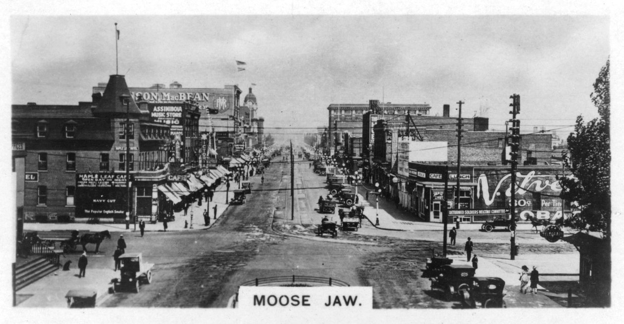 Moose Jaw, Saskatchewan, Kanada, 1920-luku tekijältä Unbekannt