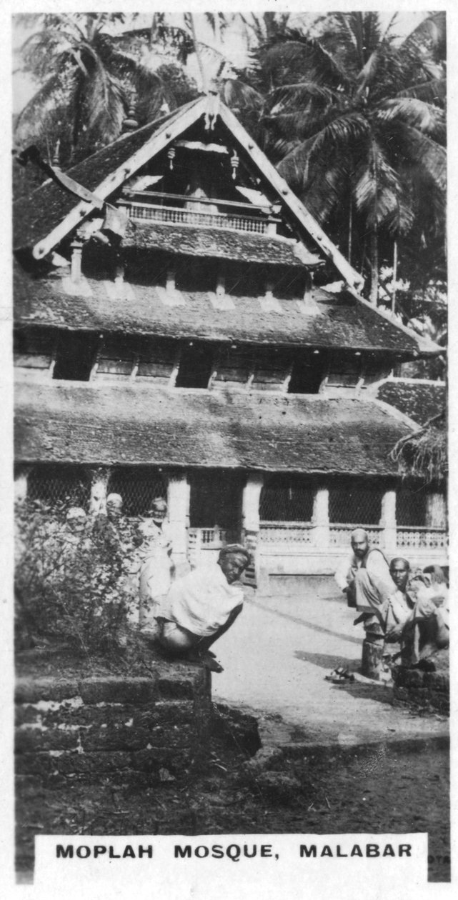 Moplahin moskeija, Malabar, Etelä-Intia, 1925 tekijältä Unbekannt