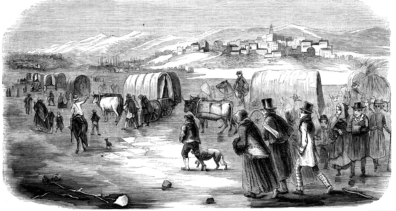 Mormonit vaelluksella Illinoisista Utahiin, 1846 1853 tekijältä Unbekannt