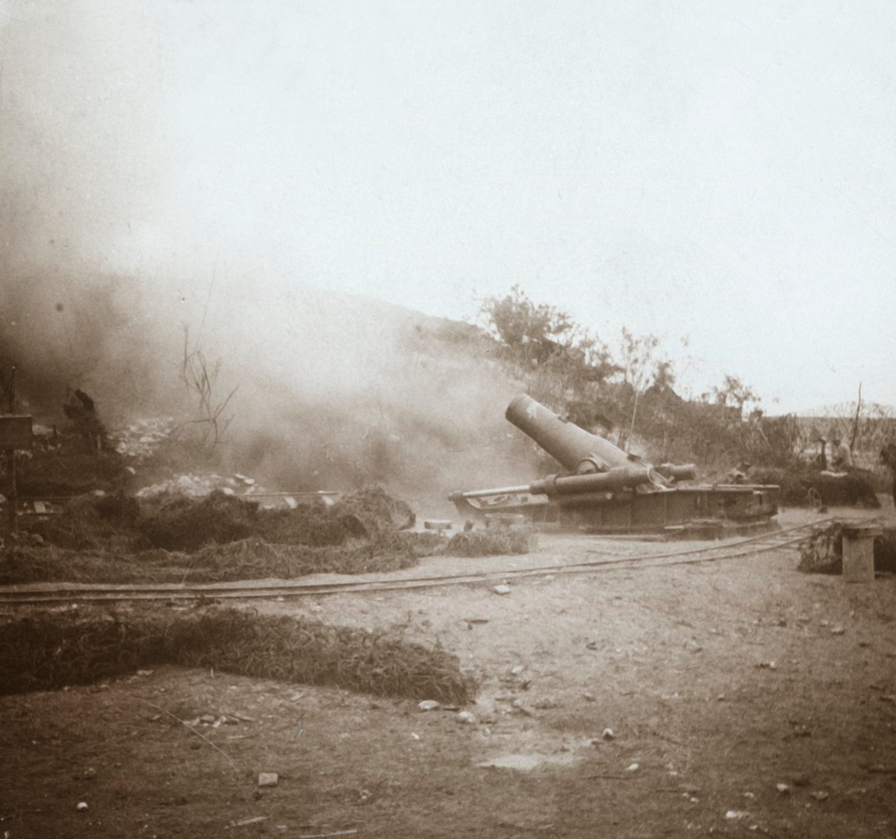 Laasti toiminnassa, Somme, Pohjois-Ranska, c1914-c1918 tekijältä Unbekannt
