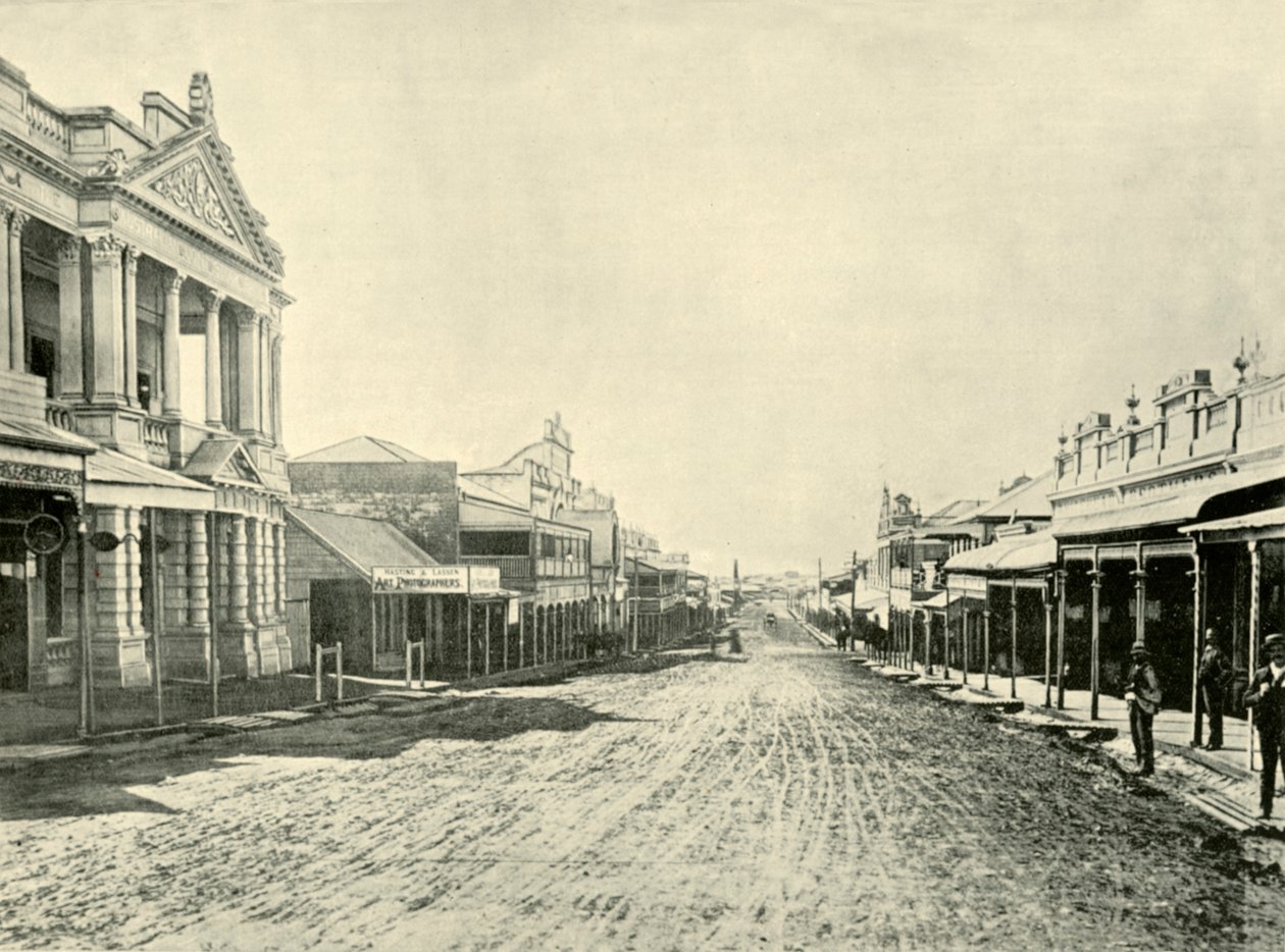 Mosman Street, Charters Towers, 1901. tekijältä Unbekannt