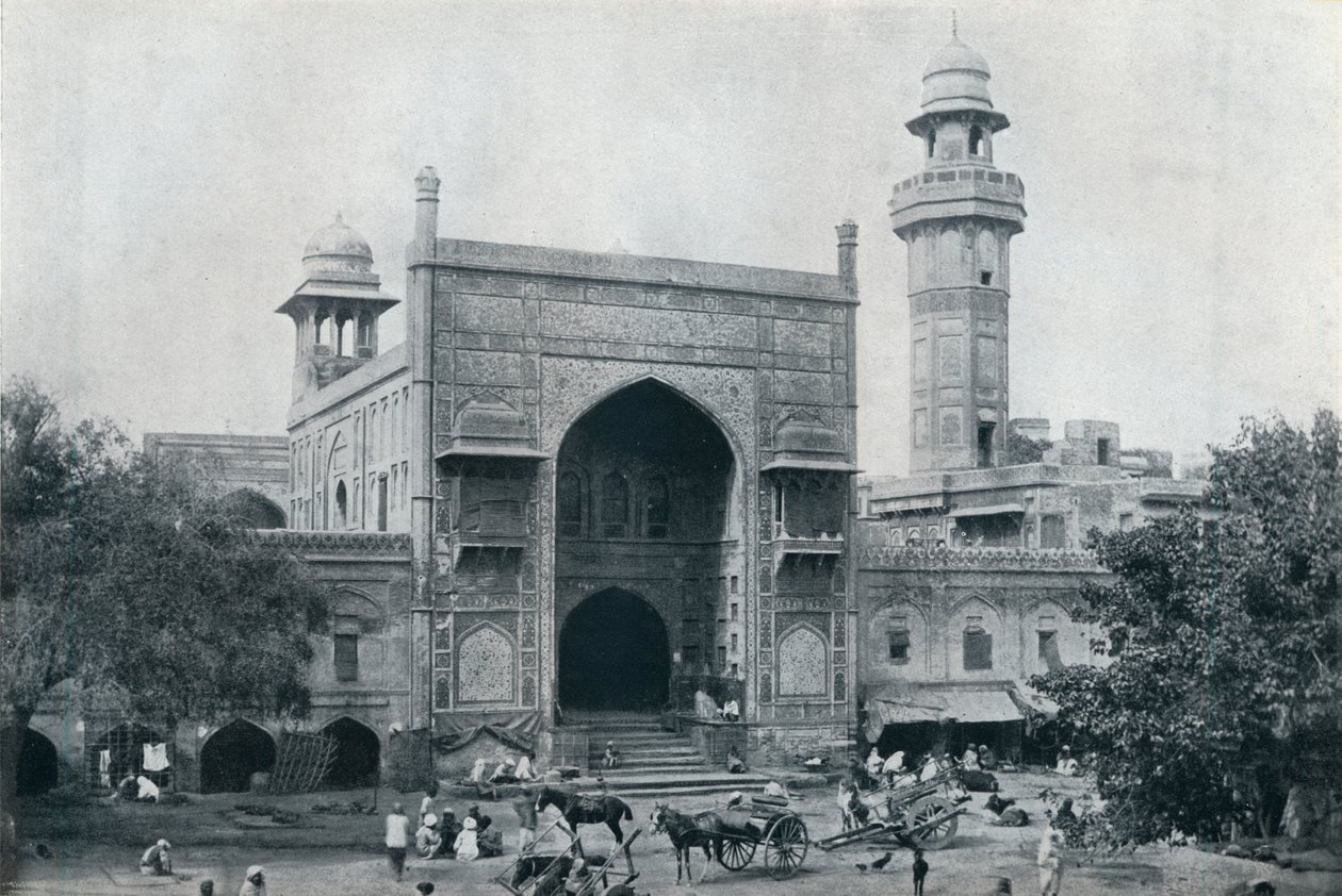 Wazir Khanin moskeija, Lahore, 1942 tekijältä Unbekannt