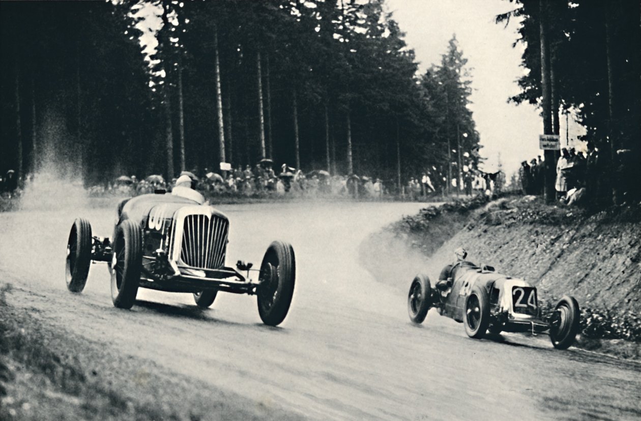 Moottoriurheilua Nurburg Ringillä, 1937 tekijältä Unbekannt