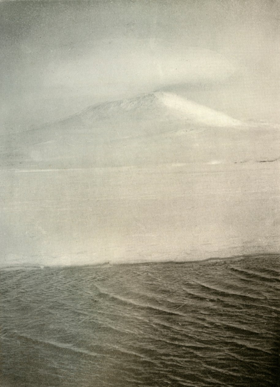 Erebus-vuori jääjalalta, c1908, 1909 tekijältä Unbekannt