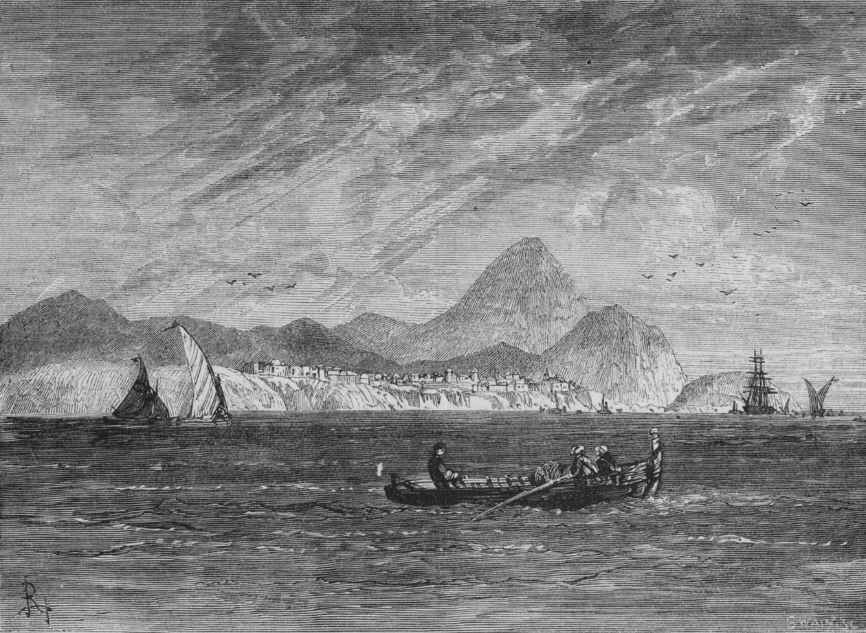 Mount Pernathia ja New Navarino, 1880 tekijältä Unbekannt