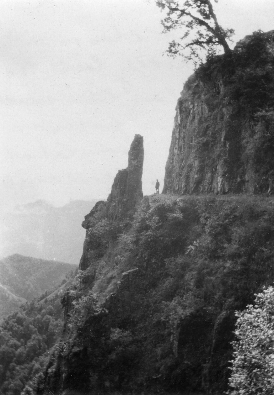 Kalsin ja Chakratan väliset vuoret, Intia, 1917 tekijältä Unbekannt