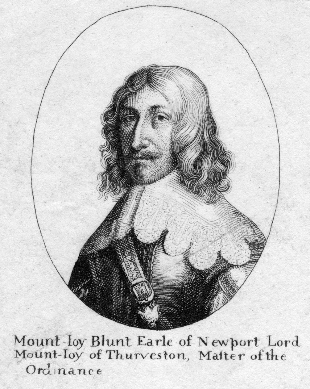 Mountjoy Blount 1597-1666, Newportin ensimmäinen jaarli, 1800 tekijältä Unbekannt