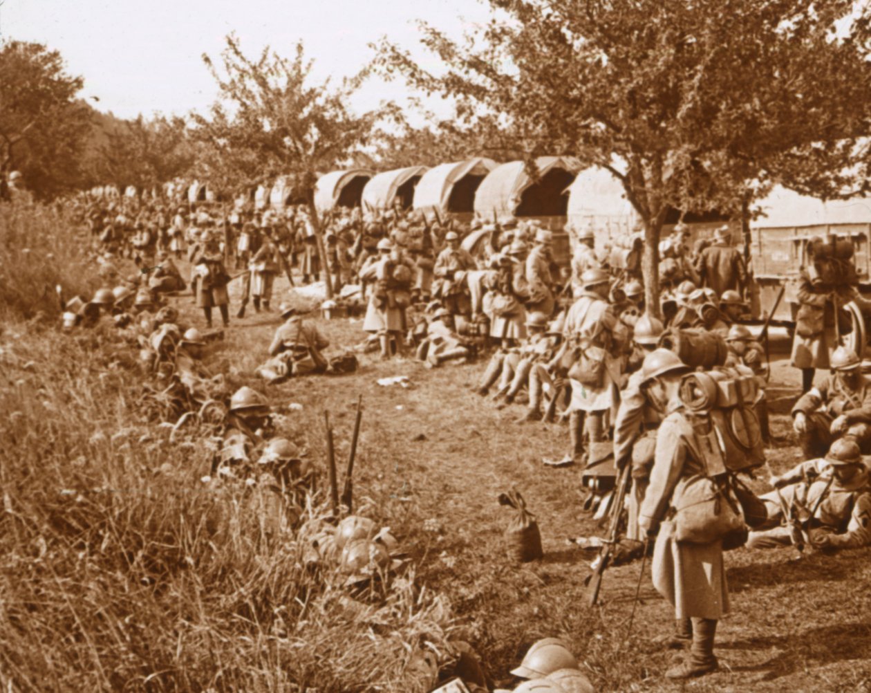 Muutto pois, tie Foixiin, Ranskaan, c1914-c1918 tekijältä Unbekannt