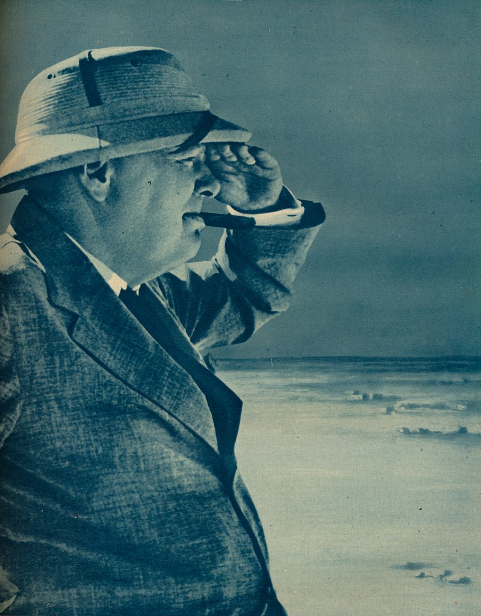 Mr. Churchill vakoilee vihollista, 1942. tekijältä Unbekannt