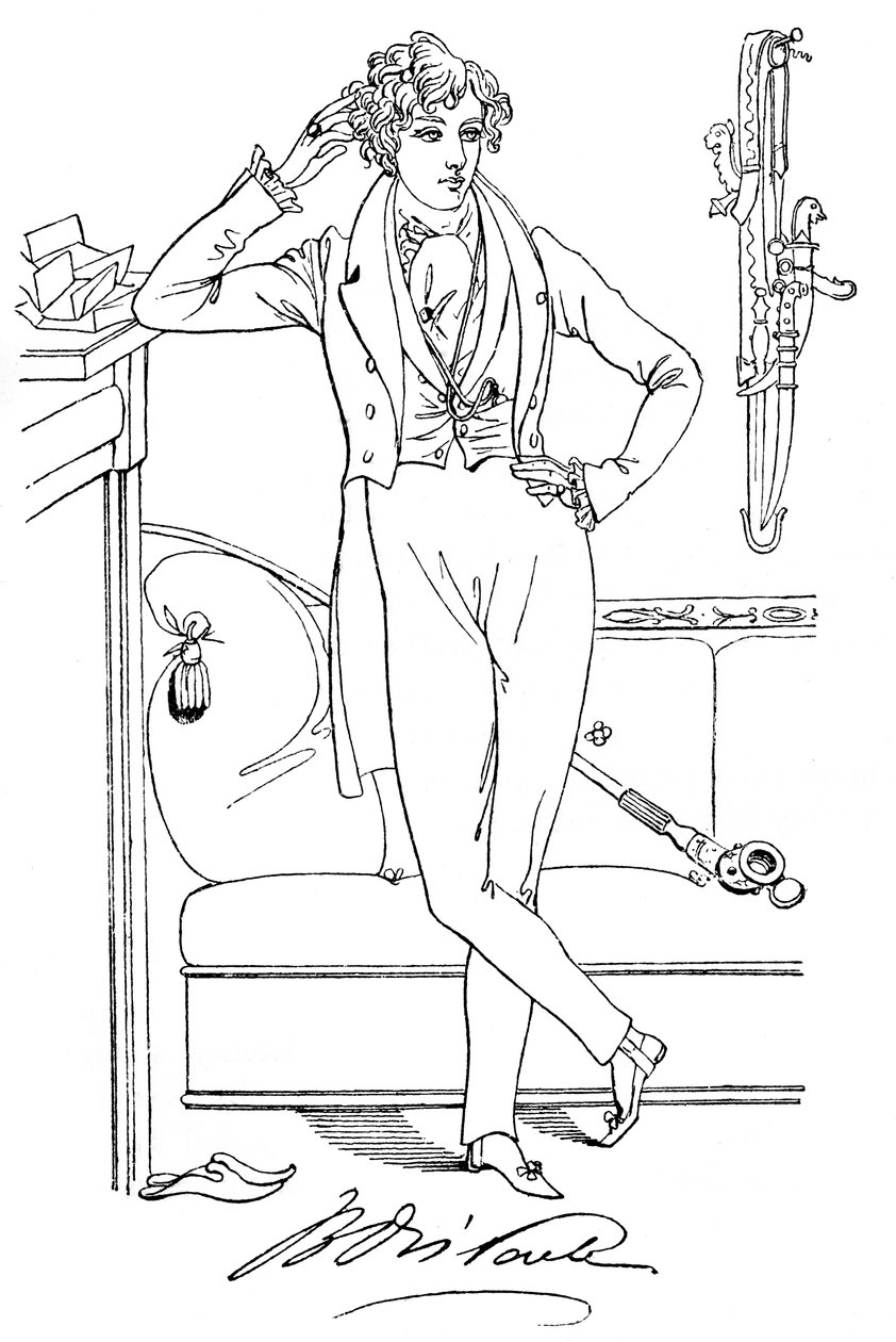 Herra Disraeli nuoruudessaan, 1800-luvulla tekijältä Unbekannt