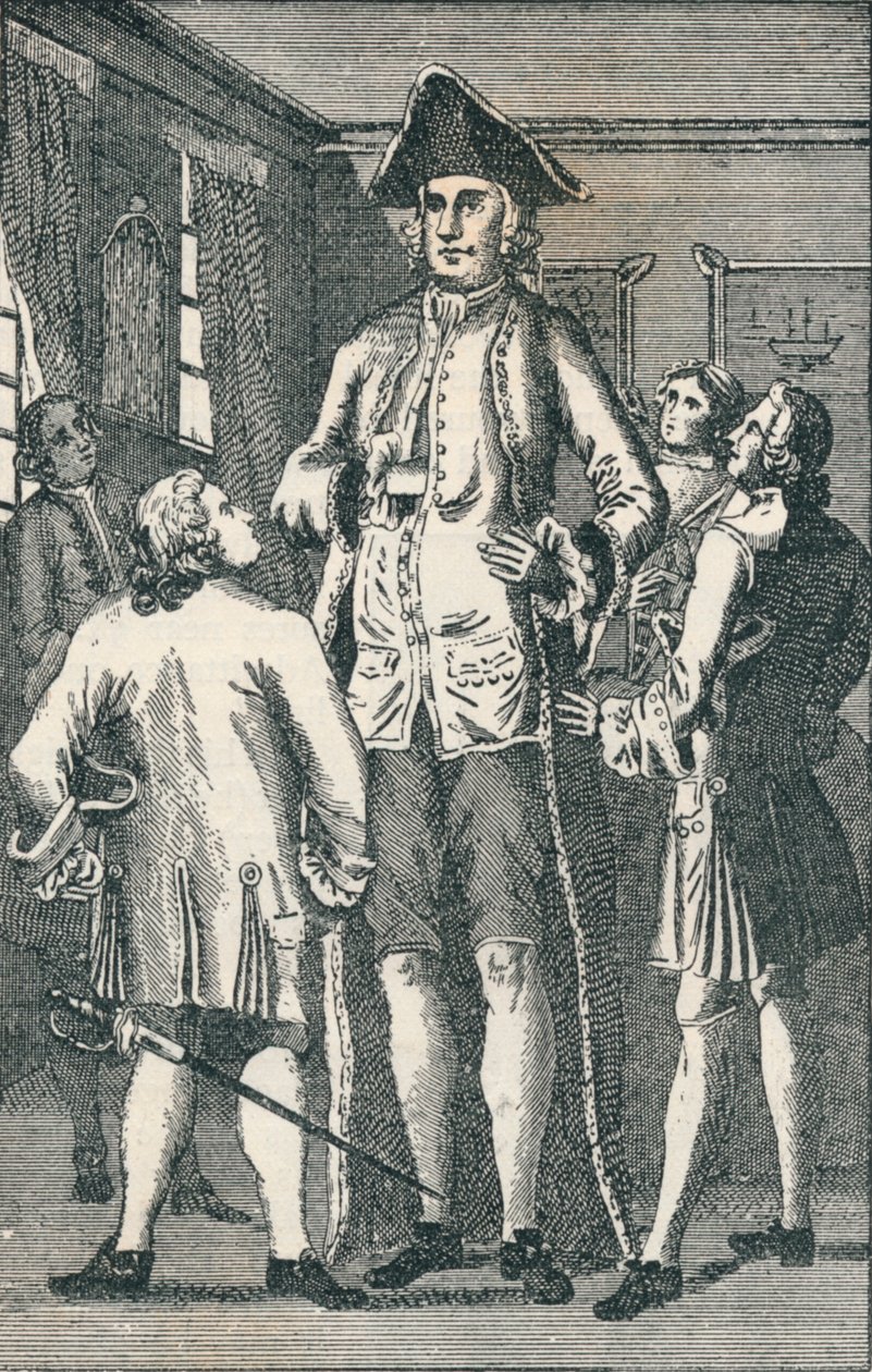Henry Blacker brittiläinen jättiläinen, c1750, 1894 tekijältä Unbekannt