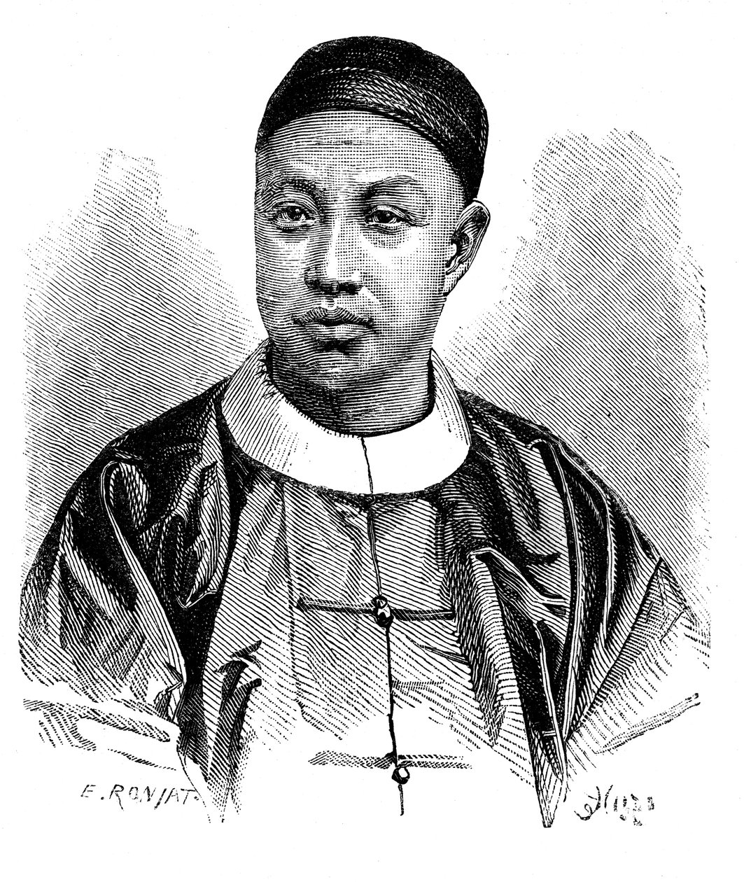 Yang, Kiinan Pariisin-lähetystön avustaja, 1890 tekijältä Unbekannt