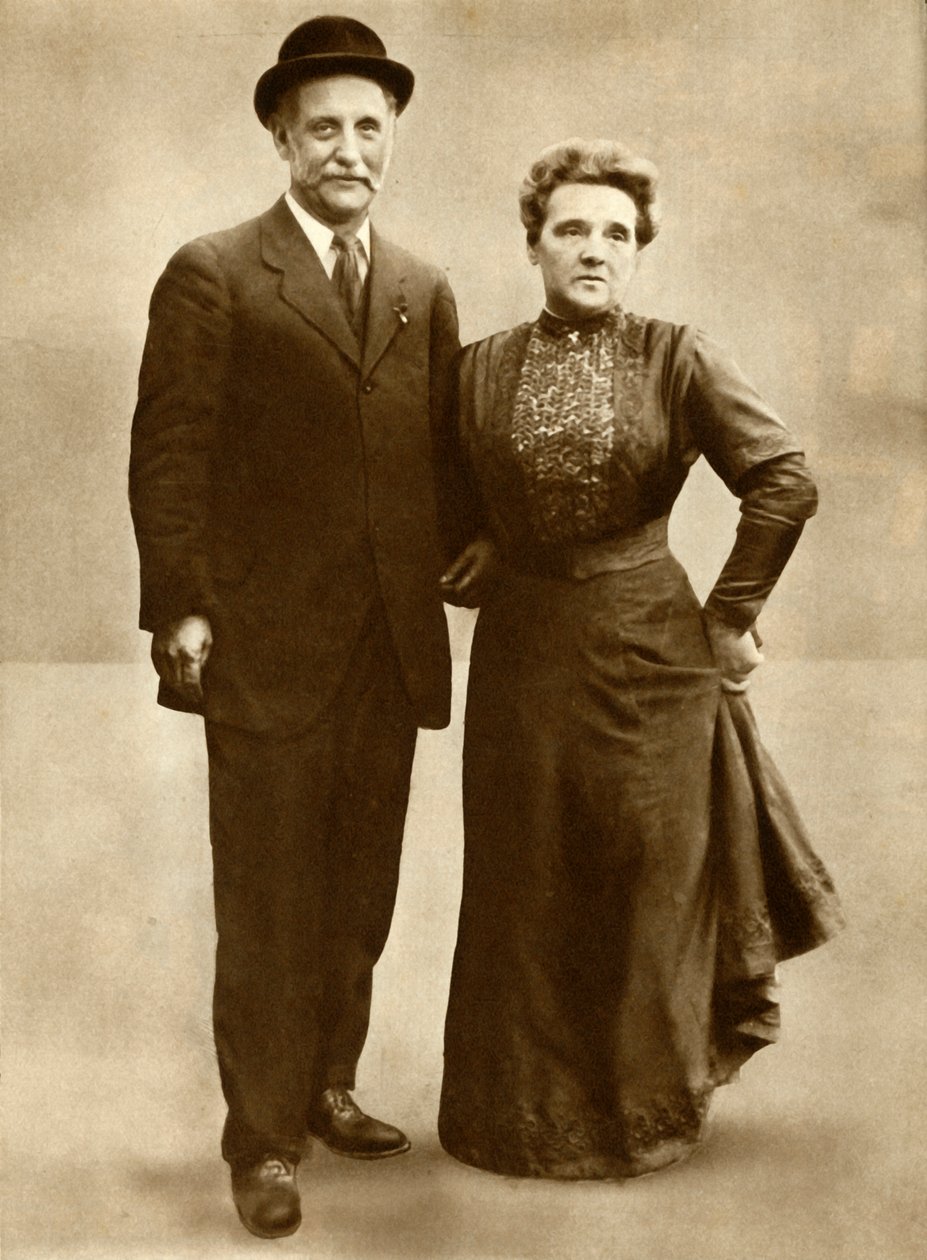 Mr. ja rouva George Lansbury vuonna 1910, 1935. tekijältä Unbekannt