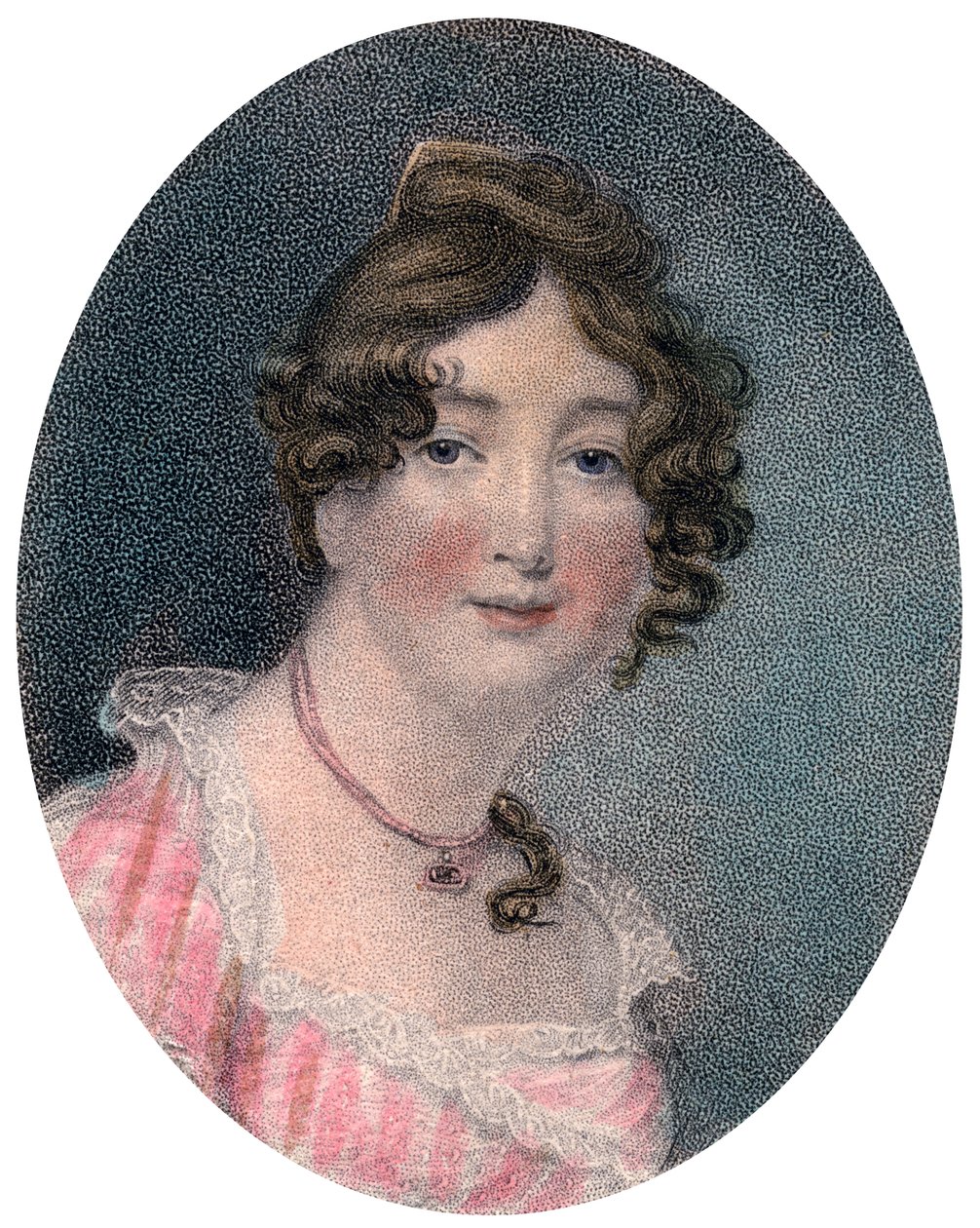 Rouva Coutts, englantilainen näyttelijä, 1800-luku tekijältä Unbekannt