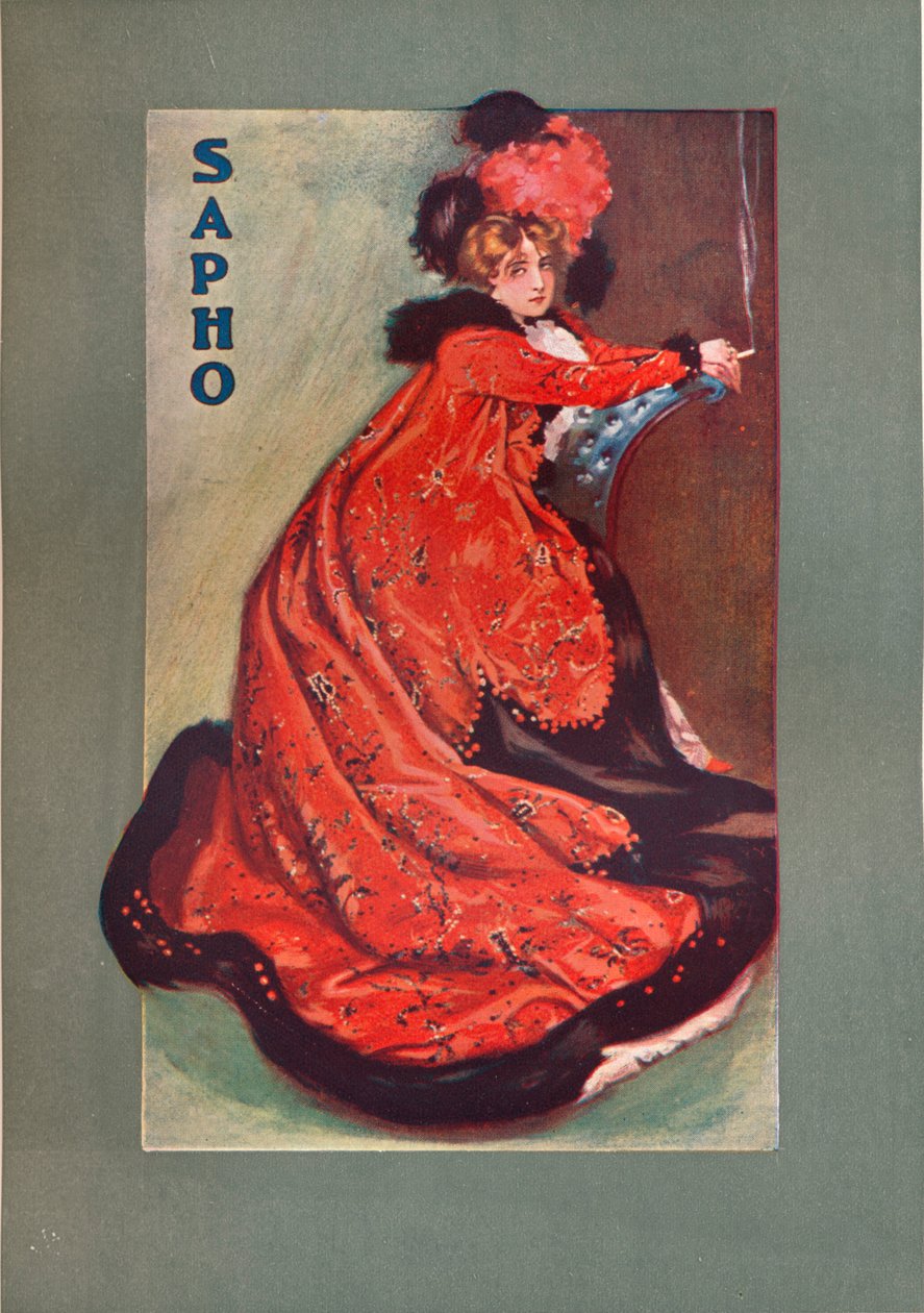 Rouva Olga Nethersole, Sapho, 1900 tekijältä Unbekannt