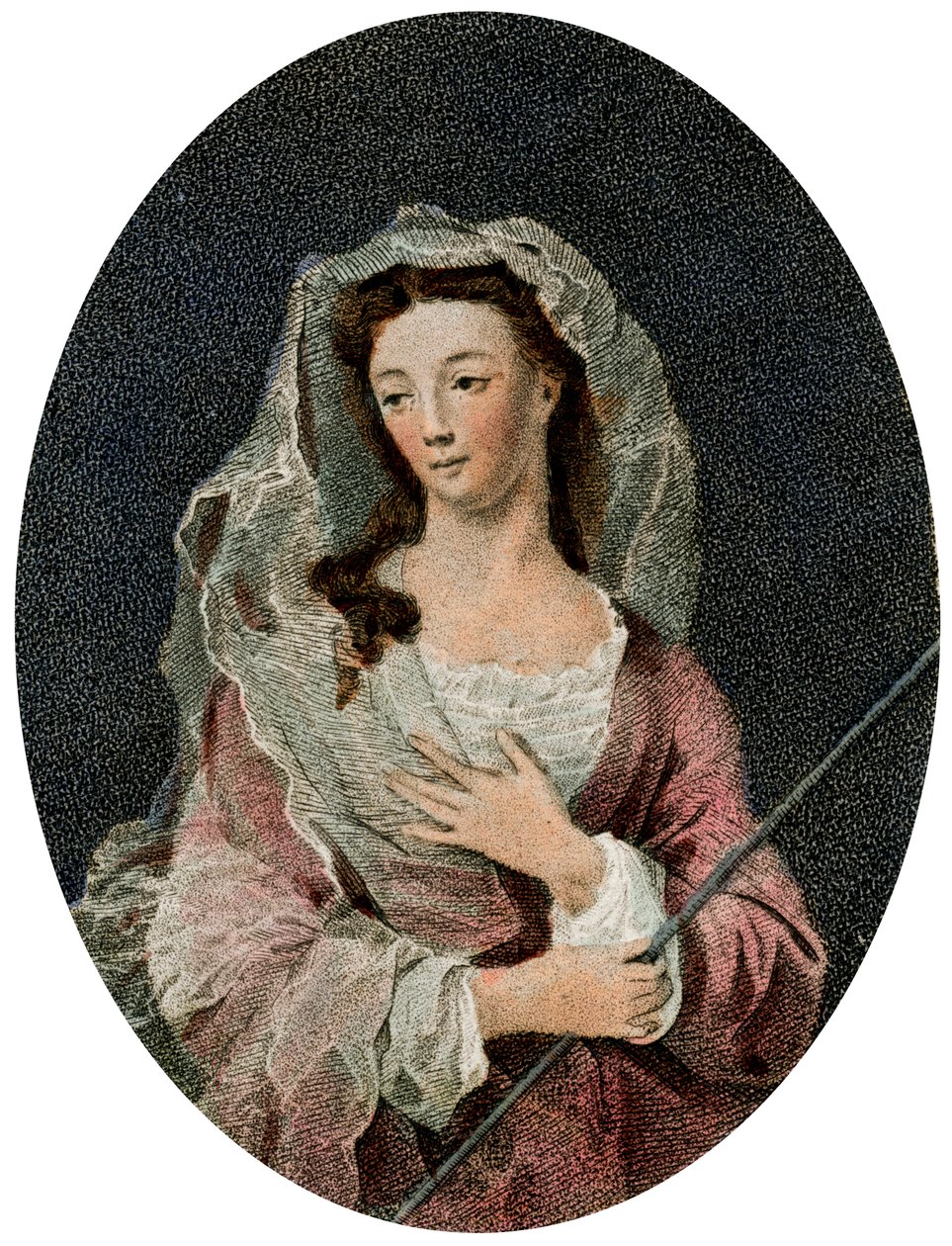 Rouva Woffington, 1795 tekijältä Unbekannt
